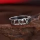 Женское кольцо Everiot из стали RA-XP-13712 с романтичной надписью "LOVE"