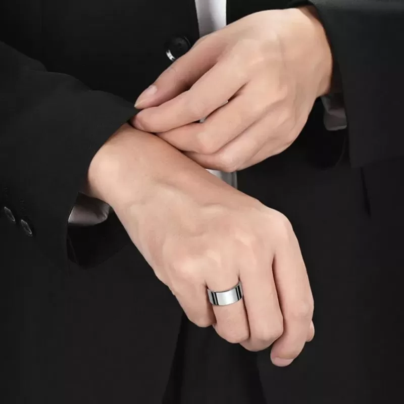 Широкое кольцо шайба из стали TATIC RSS-0170 с глянцевой поверхностью