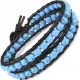 Браслет-намотка Everiot Select LNS-3069 из бирюзы в два оборота