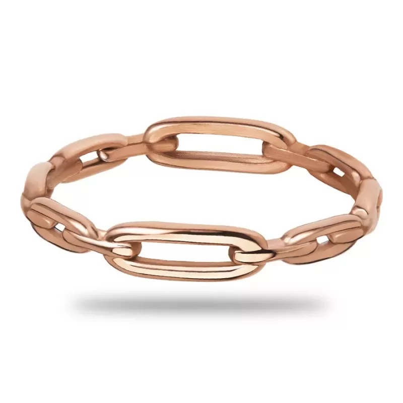 Помолвочное кольцо из стали TATIC RSS-8022-RD