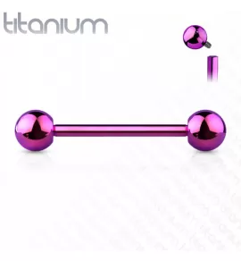Штанга из титана с внутренней резьбой Pirslab TIBT-A для разных видов пирсинга