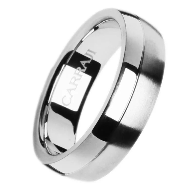 Мужское кольцо из стали CARRAJI RST046