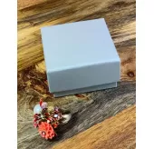 Картонная коробочка для украшений DK1 6x6
