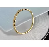 Браслет ROZI BC-08750B с плетением и фианитами