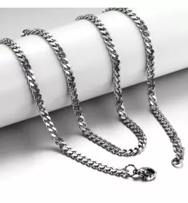 Панцирная цепочка Everiot SN-XP-189-ST из хирургической стали