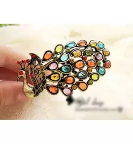 Браслет AS-A89719 с павлином