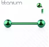 Штанга из титана с внутренней резьбой Pirslab TIBT-G для разных видов пирсинга