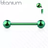 Штанга из титана с внутренней резьбой Pirslab TIBT-G для разных видов пирсинга