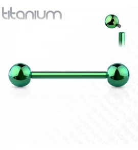 Штанга из титана с внутренней резьбой Pirslab TIBT-G для разных видов пирсинга