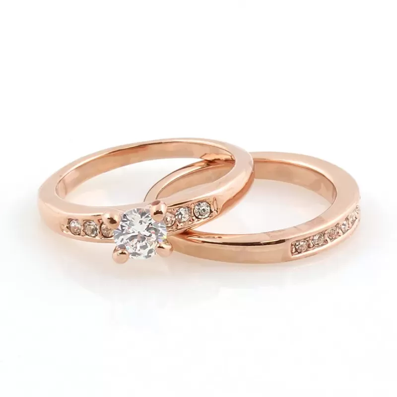 Пара колец Rozi RG-18290 с фианитами