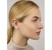 Штанга для пирсинга хеликса, хряща уха PiercedFish JD27-ST, серьга из стали с крестом