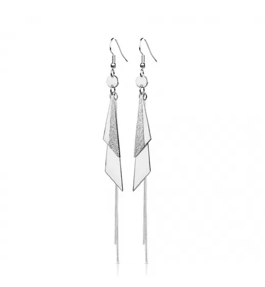 Длинные женские серьги TATIC SE3858 из стали