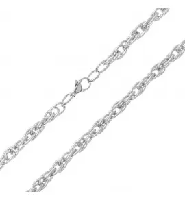 Стальная цепочка Everiot тройного плетения SN-ZS-2192 мужская