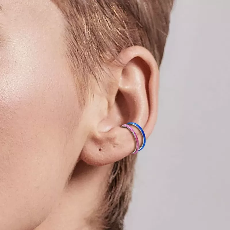 Кольцо кликер из титана Pirslab RHT43 серьга для пирсинга септума, трагуса и хеликса, брови, губ (диаметр от 8 мм до 10 мм)