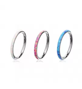 Кольцо кликер из титана Pirslab RHT43 серьга для пирсинга септума, трагуса и хеликса, брови, губ (диаметр от 8 мм до 10 мм)