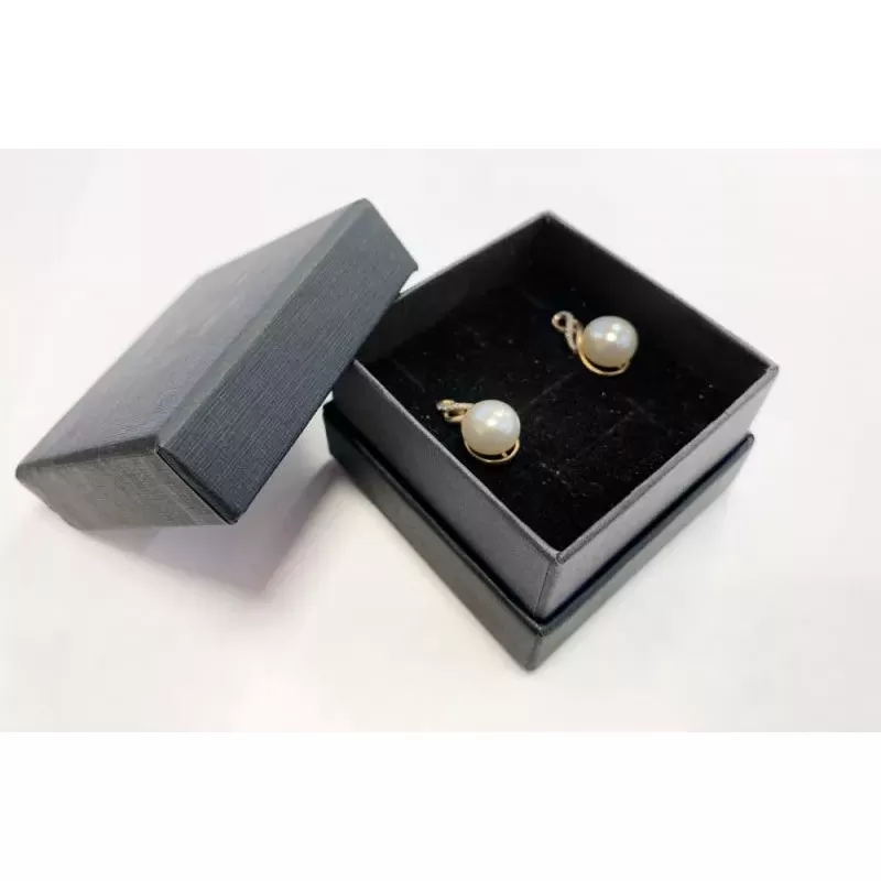 Картонная коробочка для украшений VK-01 5,5х5,5х3,5 см