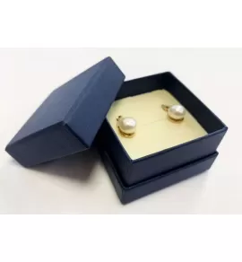 Картонная коробочка для украшений VK-01 5,5х5,5х3,5 см