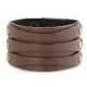 Кожаный браслет мужской Scappa B-200 коричневый