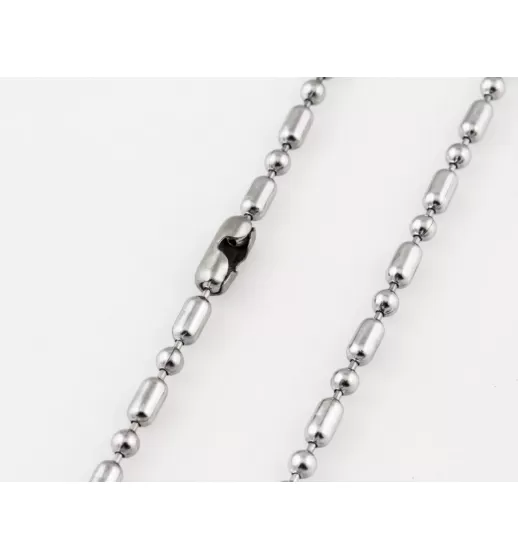 Шариковая цепочка (чейнбол) Everiot ZCB-0202 из нержавеющей стали
