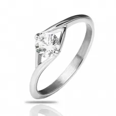 Помолвочное кольцо из стали RSS-2332-ST