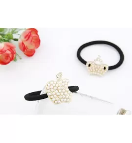 Резинка для волос AS-A27715 c яблоком