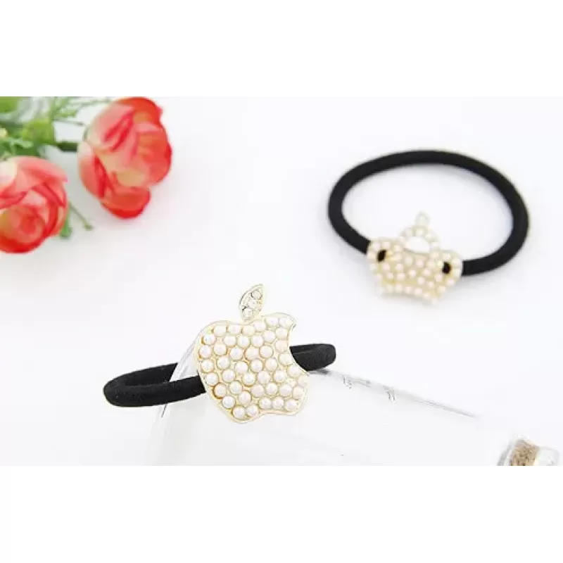 Резинка для волос AS-A27715 c яблоком