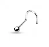Серьга нострил для пирсинга носа PiercedFish NOSE из медицинской стали