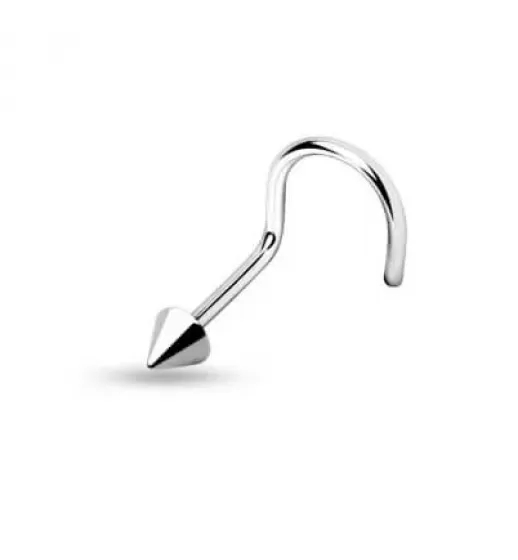 Серьга нострил для пирсинга носа PiercedFish NOSE из медицинской стали