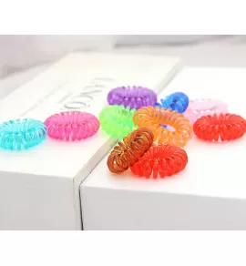 Резинка-пружинка для волос DS-74770 из силикона