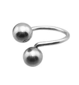 Разомкнутое женское кольцо Soul Stories R-030908 с шариками из стали