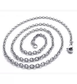Тонкая цепочка из стали Everiot ESN-01 якорная