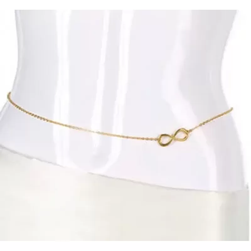 Нательная цепочка Chersy ALBC-4006-GD на талию с символом бесконечности