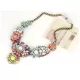 Колье AS-C11289 с разноцветными камнями