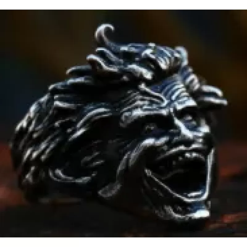 Мужской перстень TATIC SR-BR-106 из стали