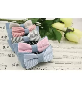 Заколка для волос AS-A19548 с голубым бантом