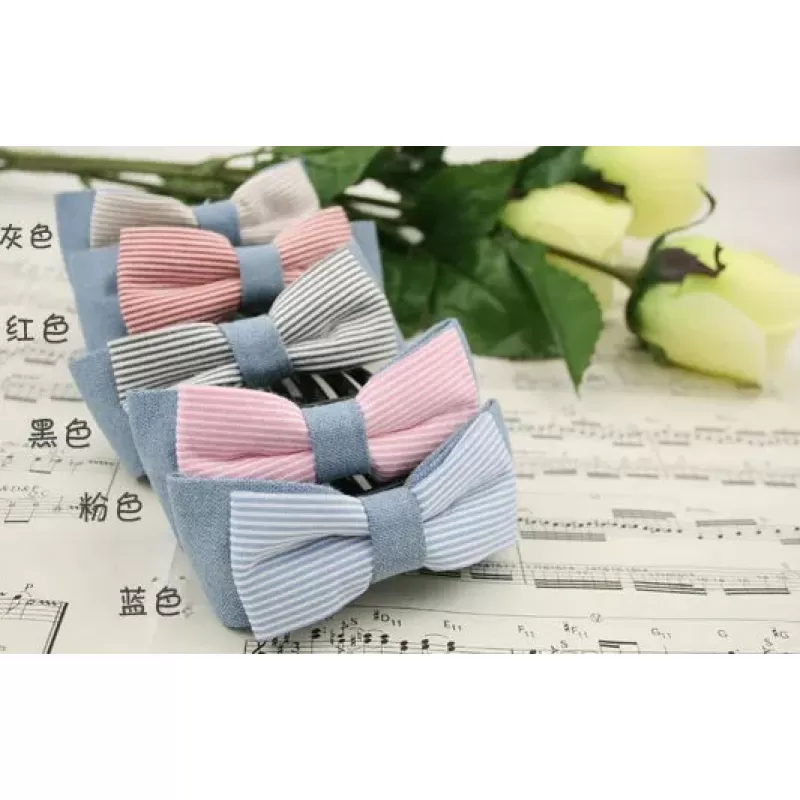 Заколка для волос AS-A19546 с нежно-розовым бантом