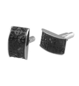 Мужские запонки С-02648 из ювелирной стали