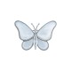 Брошь Бабочка Zircon+natural shell Fiore Luna XR06424F S