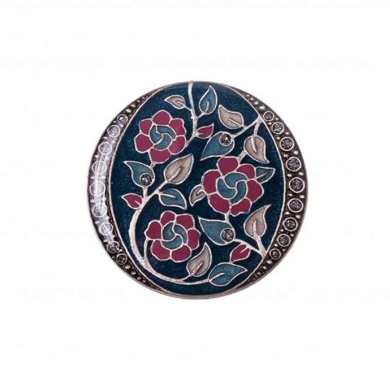 Брошь Цветы Clara Bijoux F77091 G