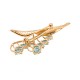 Брошь Ландыш