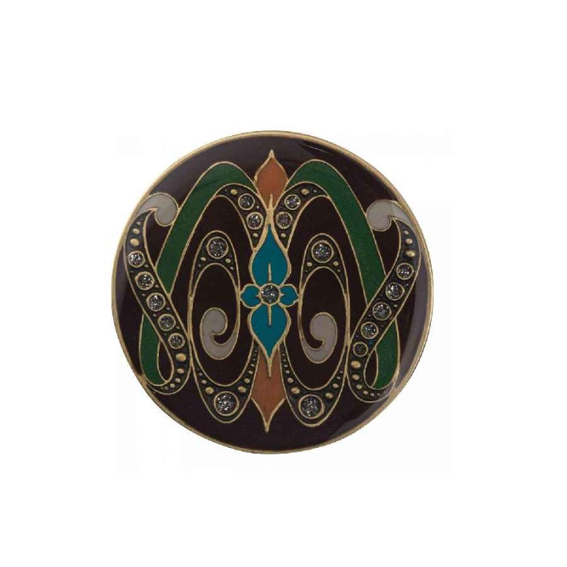Брошь Калейдоскоп Clara Bijoux F44177-7 BR