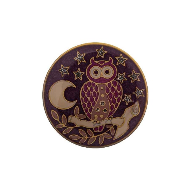 Брошь Сова Clara Bijoux F25153-13 V