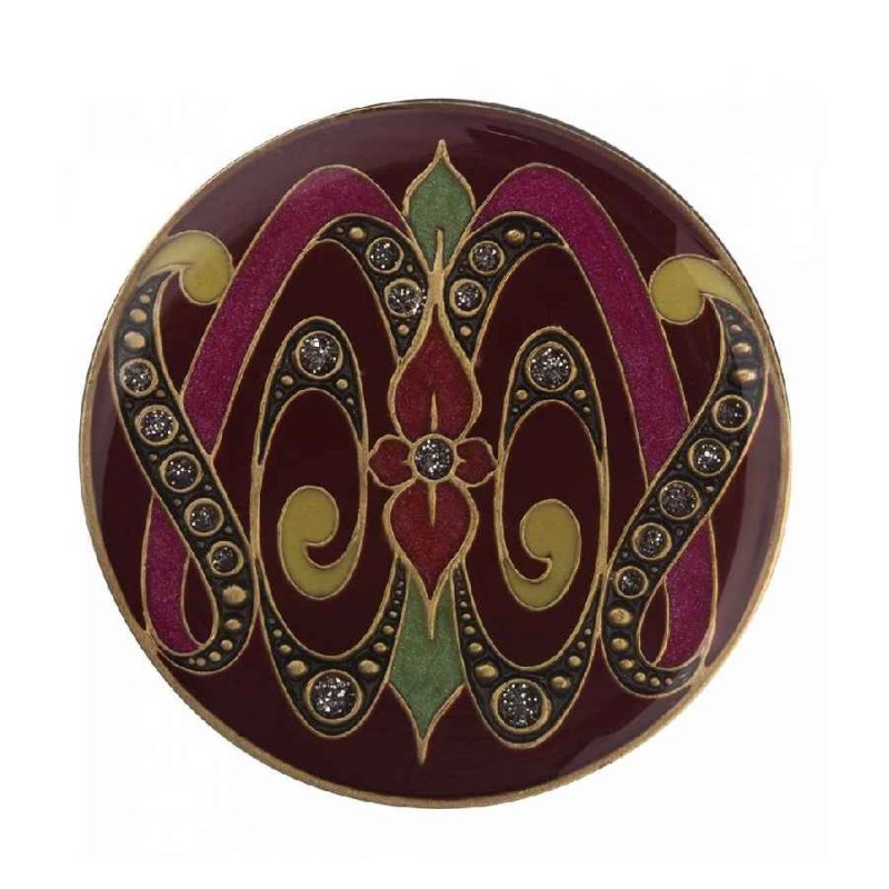 Брошь Калейдоскоп Clara Bijoux F44171-1 R