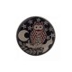 Брошь Сова Clara Bijoux F25152-12 BW