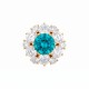 Брошь Кристалл Zircon+магнит