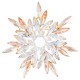 Брошь ОРЕОЛ Zircon+crystal