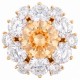 Брошь Кристалл Zircon+магнит