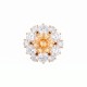 Брошь Кристалл Zircon+магнит