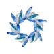 Брошь ВЕНЕЦ Zircon+crystal
