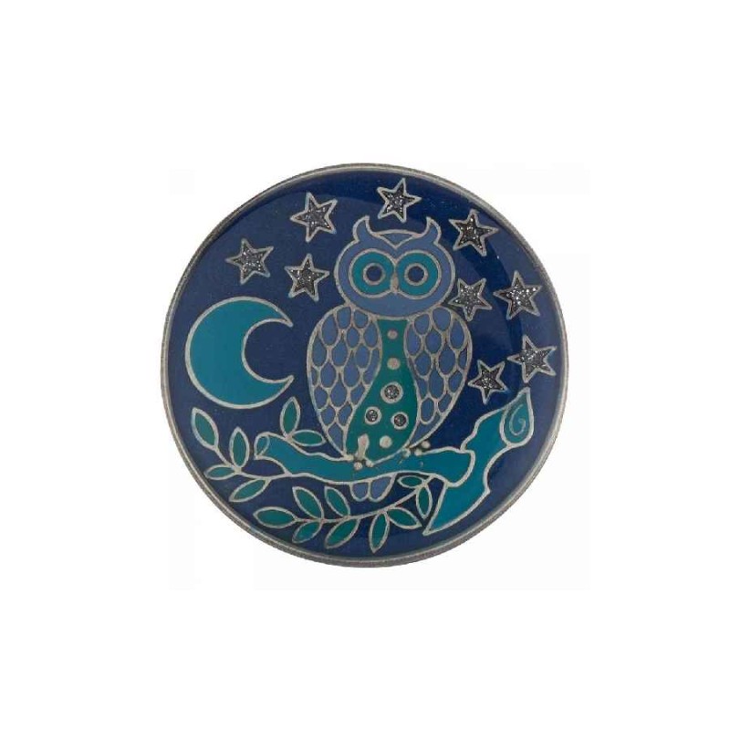 Брошь Сова Clara Bijoux F25158-8 BL